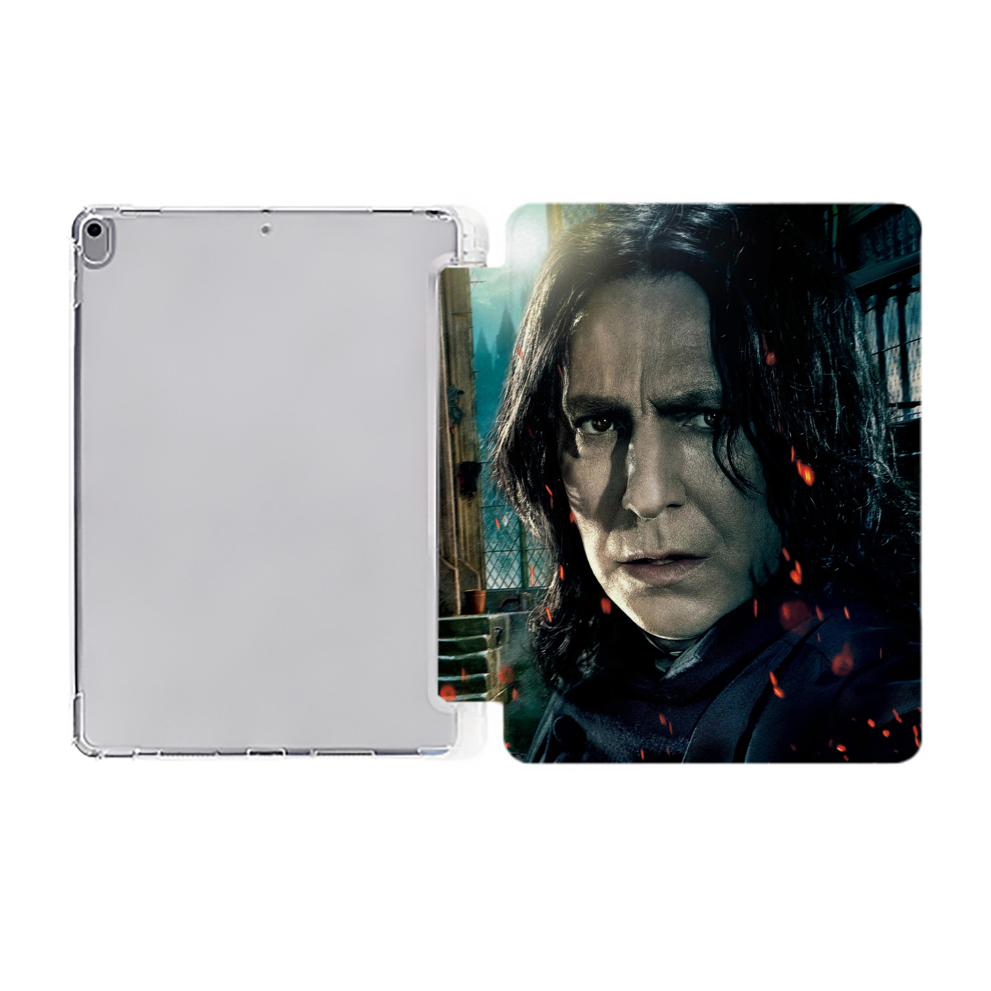 （画像用） Harry Potter ハリー・ポッターシリーズ IPad ケース ペン収納付き 三つ折りスタンド PUレザー×シリコン 対応機種9.5/10.5/10.9インチ